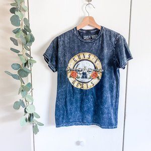 Guns N' Roses Distressed Short Sleeve Tee Small